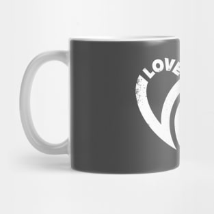 Love Velo, Love Cycling - White Mug